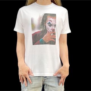 新品 ジョーカー JOKER 煙草 ホアキンフェニックス ヴィラン Tシャツ(Tシャツ/カットソー(半袖/袖なし))