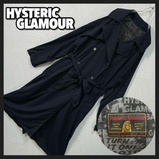 HYSTERIC GLAMOUR - 希少 美品 ヒステリックグラマー トレンチコート 総柄裏地 テロ感 レディース