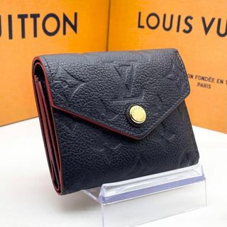 ルイヴィトン(LOUIS VUITTON)のルイヴィトン ポルトフォイユ ゾエ モノグラム アンプラント マリーヌルージュ(財布)