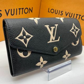 ルイヴィトン(LOUIS VUITTON)のルイヴィトン バイカラー モノグラム アンプラント ポルトフォイユ サラ 長財布(財布)