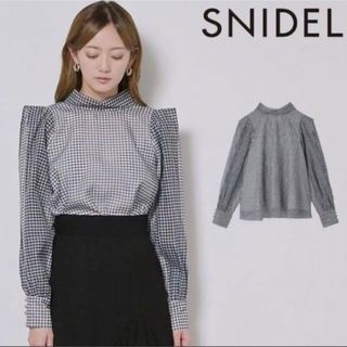 スナイデル(SNIDEL)のスナイデル　オーガンシースルーブラウス(シャツ/ブラウス(長袖/七分))