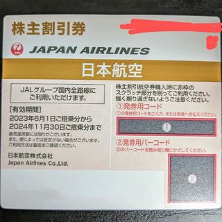 ジャル(ニホンコウクウ)(JAL(日本航空))の日本航空株主優待券1枚(その他)