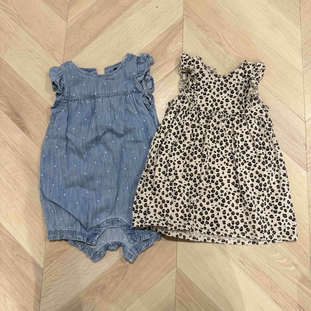 babyGAP(ベビーギャップ)のワンピース　ロンパース 90 女の子　h&m GAP キッズ/ベビー/マタニティのキッズ服女の子用(90cm~)(ワンピース)の商品写真