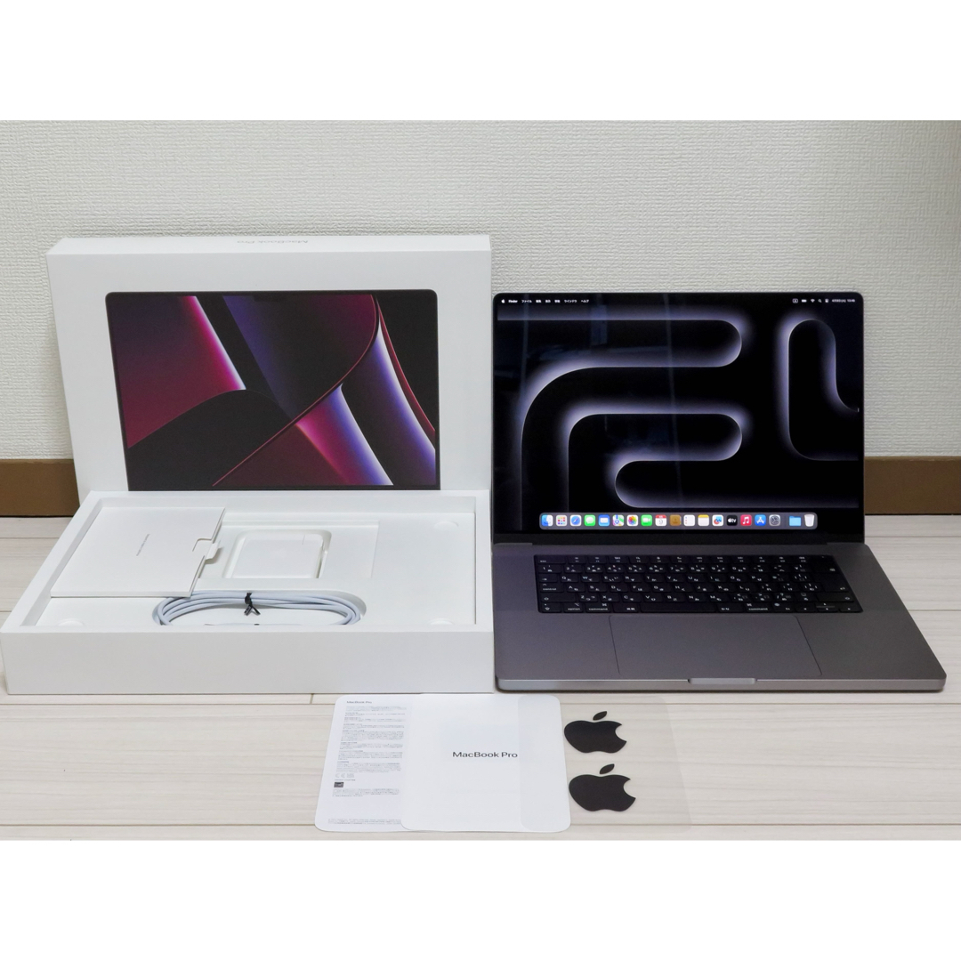 Mac (Apple)(マック)のM2Pro MacBookPro 16インチ　MNW83J/A スペースグレイ スマホ/家電/カメラのPC/タブレット(ノートPC)の商品写真