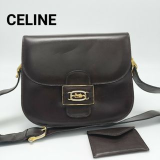 セリーヌ(celine)の極美品✨セリーヌ　ショルダーバッグ　ヴィンテージ　レザー(ショルダーバッグ)