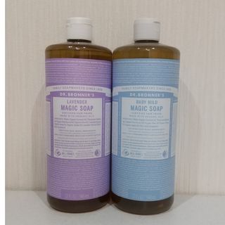 ドクターブロナー(Dr.Bronner)のマジックソープ  ラベンダー   ベビーマイルド (無香料)  946ml(ボディソープ/石鹸)