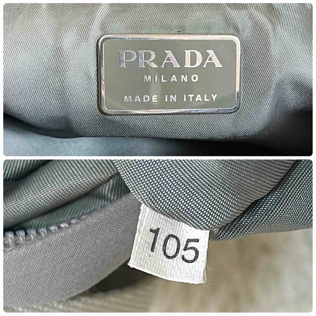 PRADA(プラダ)のプラダスポーツ　ボディバッグ　テスートナイロン　斜め掛け　2way　ロゴ　グレー メンズのバッグ(ボディーバッグ)の商品写真