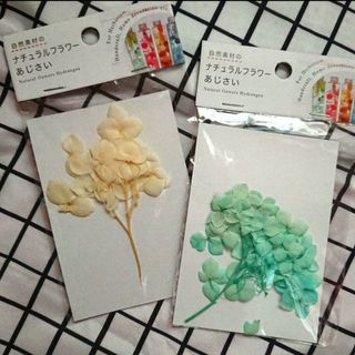 【２つセット】DAISO●ダイソー●ナチュラルフラワー あじさい(造花です)(その他)