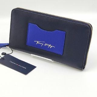 トミーヒルフィガー(TOMMY HILFIGER)のトミーヒルフィガー ラウンドジップ長財布 メンズ長財布 ユニセックス レディース(財布)