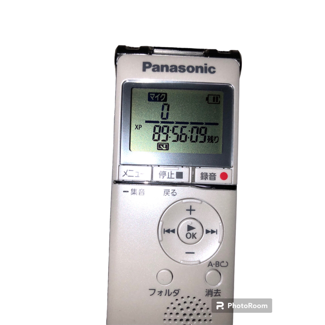 Panasonic(パナソニック)のPanasonic ICレコーダー　RR-XS370-W スマホ/家電/カメラのオーディオ機器(その他)の商品写真