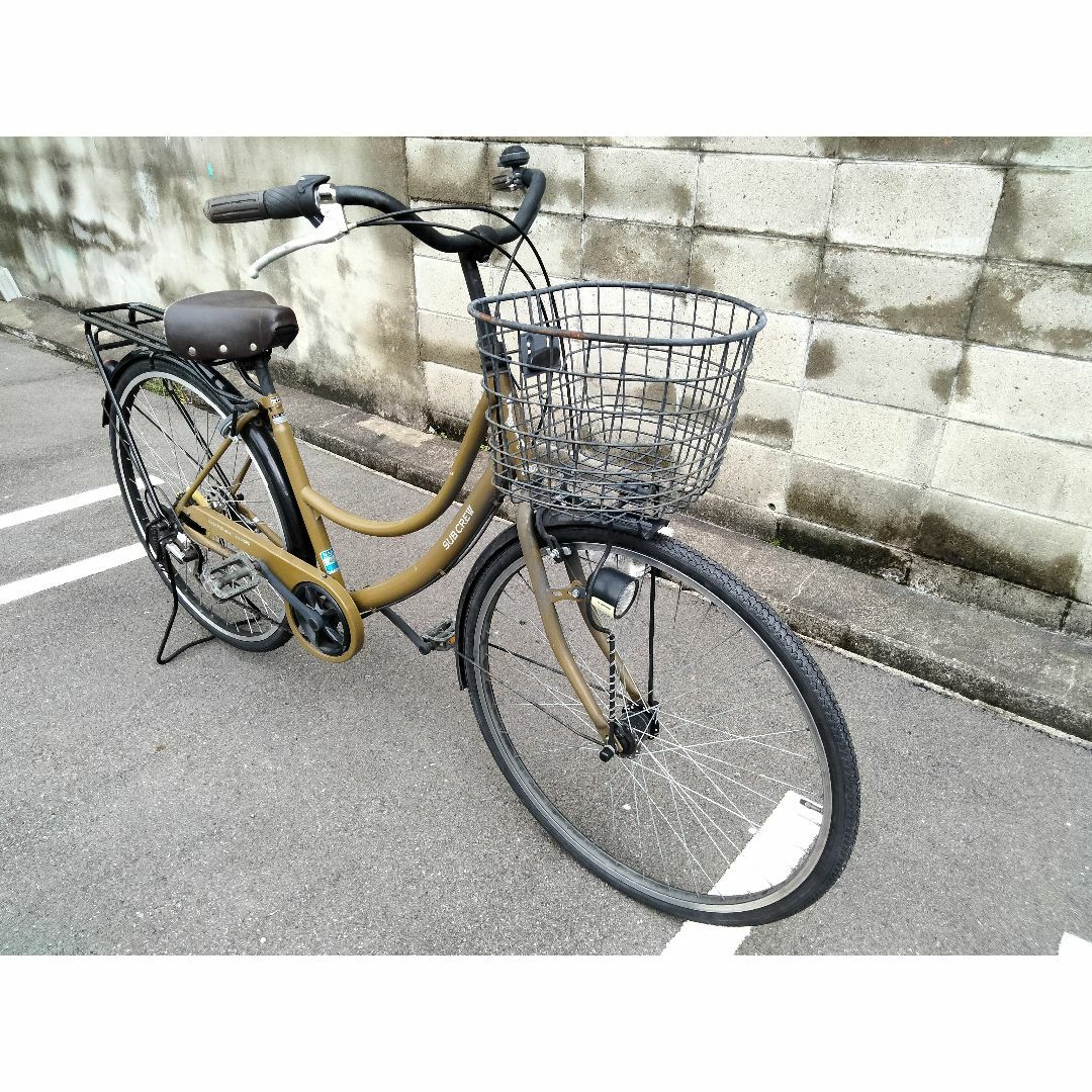 (No 00410-1) SUB CREW 27インチ オリーブ スポーツ/アウトドアの自転車(自転車本体)の商品写真