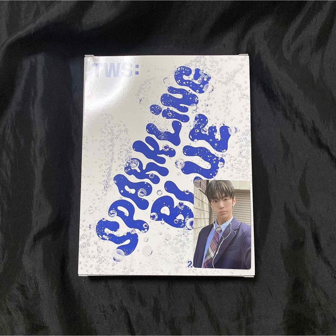TWS Mini Album Sparkling Blue 開封済み トレカ付き エンタメ/ホビーのCD(K-POP/アジア)の商品写真