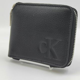 大人気モデル！　カルバンクライン　CalvinKlein　ラウンドジップ折財布