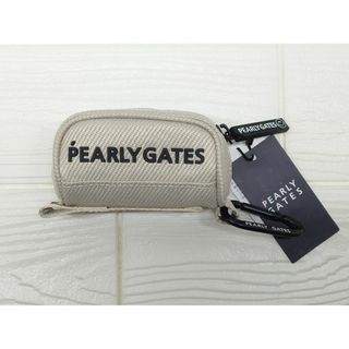 パーリーゲイツ PEARLYGATES ボールポーチ unisex　ベージュ(その他)