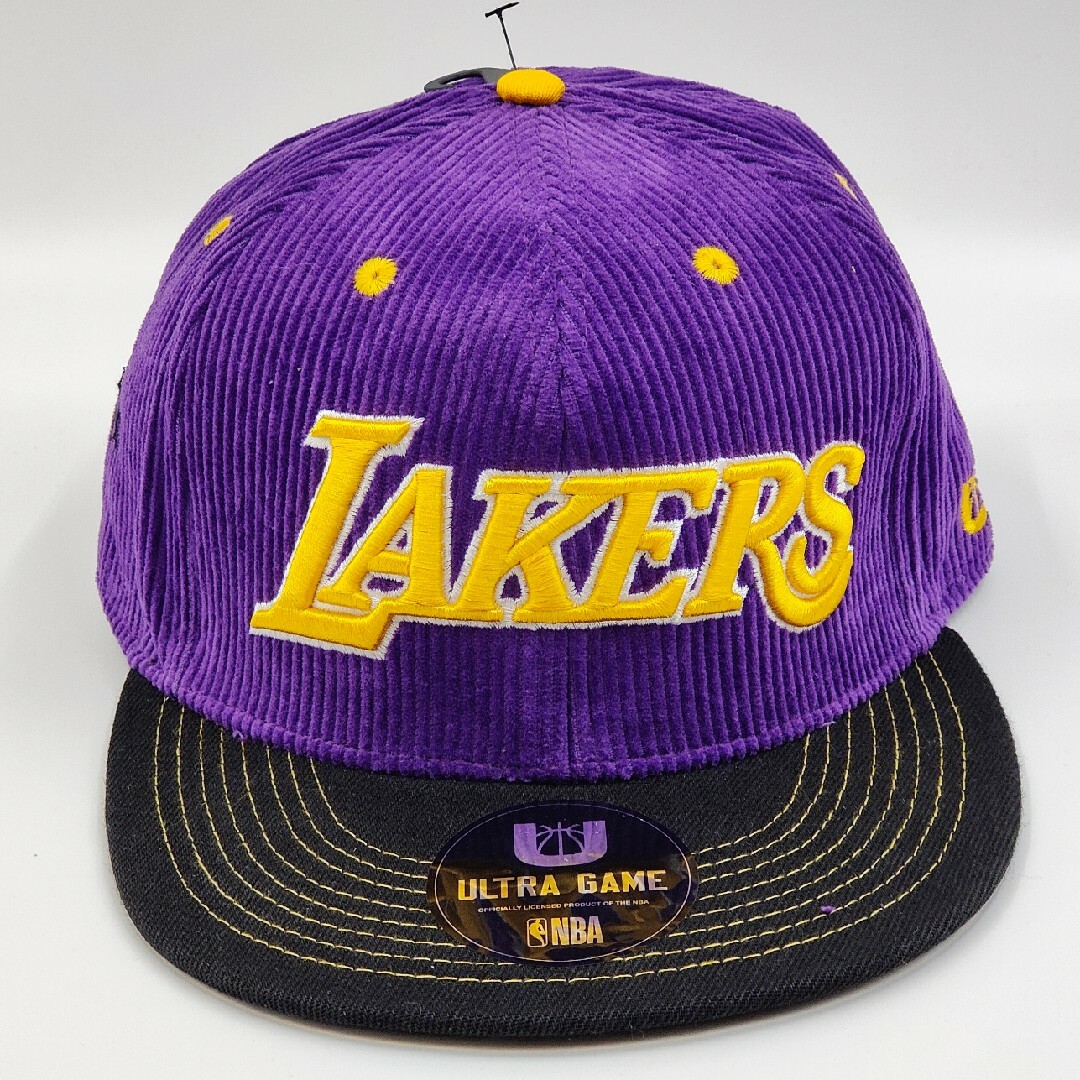 MITCHELL & NESS(ミッチェルアンドネス)のNBA ロサンゼルス　レイカーズ スナップバックキャップ　ウルトラゲーム メンズの帽子(キャップ)の商品写真