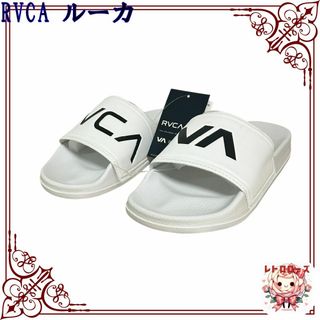 ルーカ(RVCA)のRVCA ルーカ スポーツサンダル シャワーサンダル AJ043-973 ロゴ(サンダル)