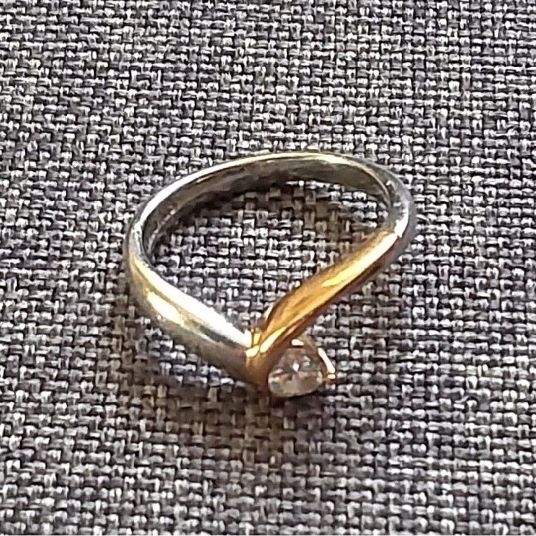 リング【ダイヤ•プラチナ•金】 レディースのアクセサリー(リング(指輪))の商品写真