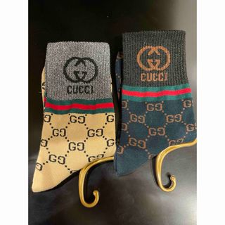 グッチ(Gucci)のGucciレディースソックス2足セット　新品未使用(ソックス)