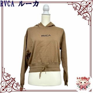 ルーカ(RVCA)のRVCA ルーカ トップス プルオーバーパーカー AJ043-012 ロゴ(パーカー)