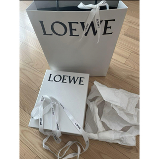 ロエベ(LOEWE)の美品　新品　ロエベ　空箱　ショッパー　袋　リボン(ショップ袋)