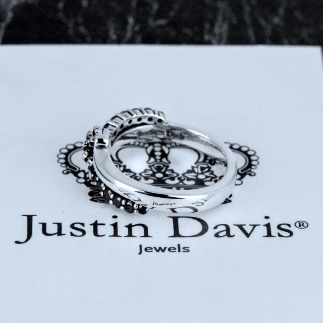 Justin Davis(ジャスティンデイビス)の美品!ジャスティンデイビス SRJ487 CIRCULAR CROWN リング メンズのアクセサリー(リング(指輪))の商品写真