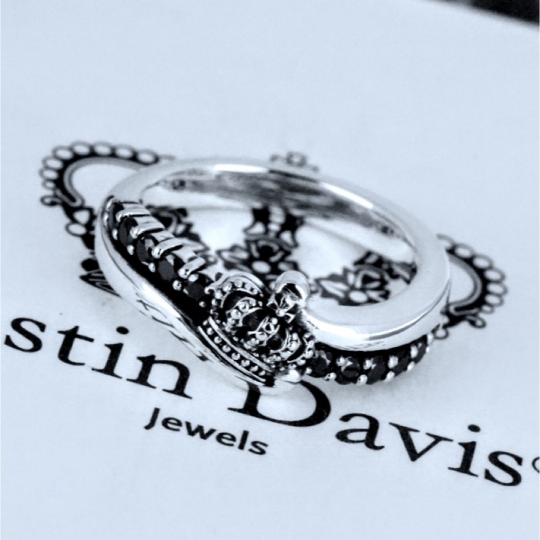 Justin Davis(ジャスティンデイビス)の美品!ジャスティンデイビス SRJ487 CIRCULAR CROWN リング メンズのアクセサリー(リング(指輪))の商品写真