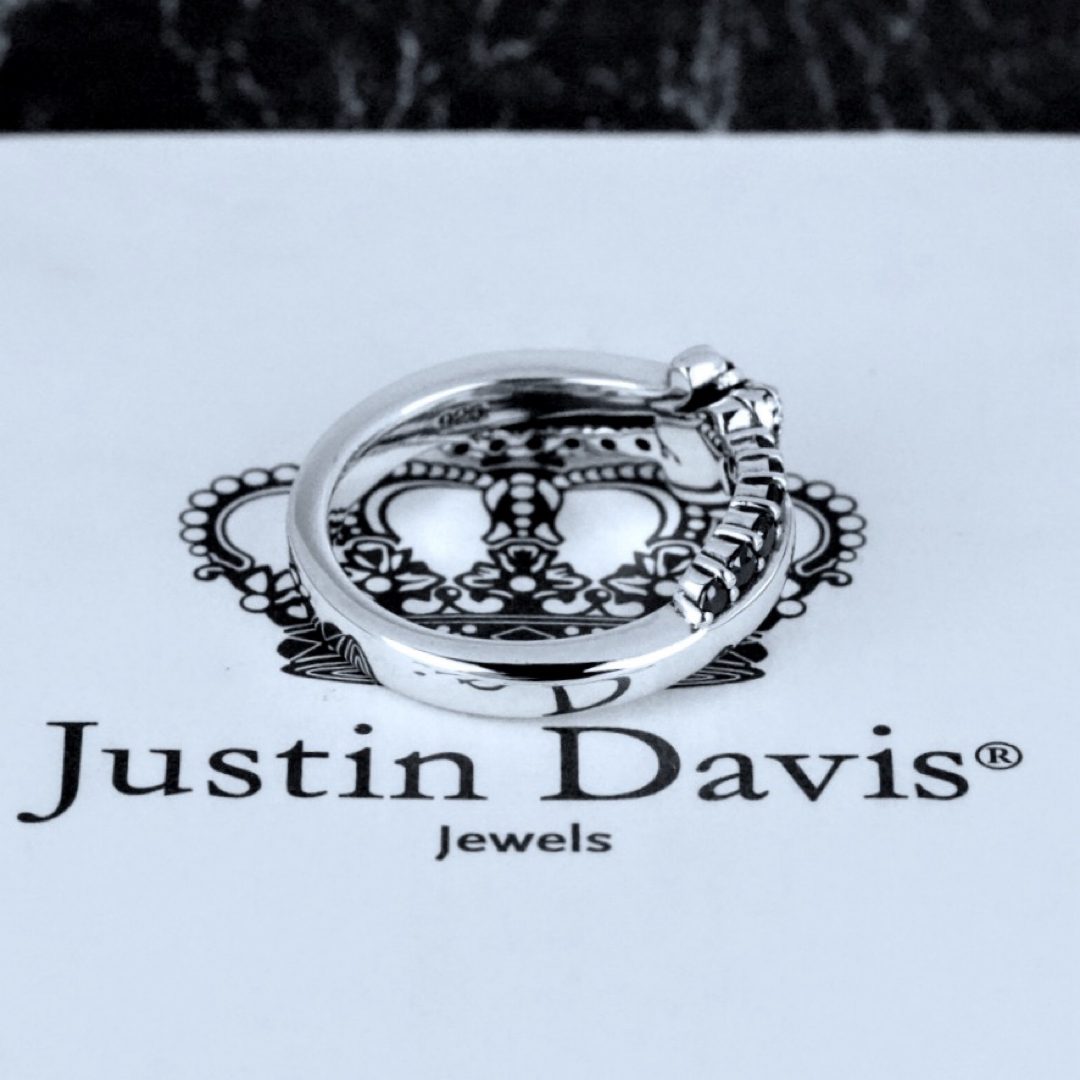 Justin Davis(ジャスティンデイビス)の美品!ジャスティンデイビス SRJ487 CIRCULAR CROWN リング メンズのアクセサリー(リング(指輪))の商品写真