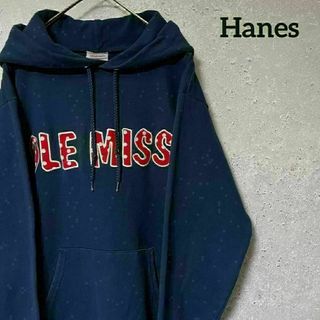 Hanes - Hanes ヘインズ パーカー ミシシッピ大学 OLE MISS カレッジ S