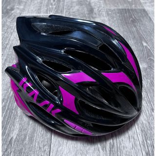 カスク(KASK)のkask ヘルメット MOJITO L（59-62cm） ブラック/ピンク系(その他)