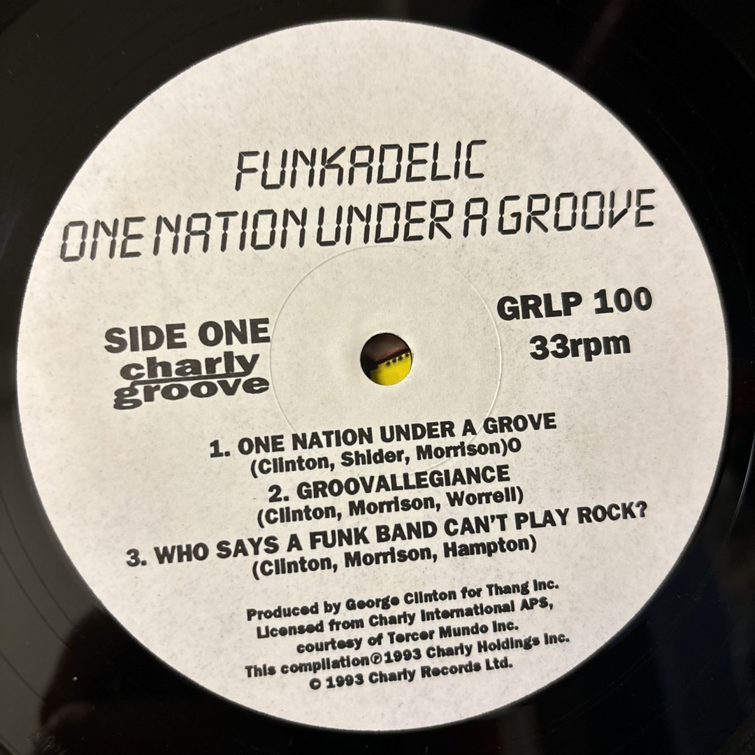 Funkadelic One Nation Under A Groove LP エンタメ/ホビーのエンタメ その他(その他)の商品写真