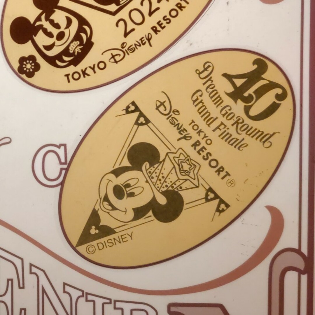 ミッキーマウス(ミッキーマウス)のTDR40周年 GF ミッキーマウスのスーベニアメダル エンタメ/ホビーのおもちゃ/ぬいぐるみ(キャラクターグッズ)の商品写真