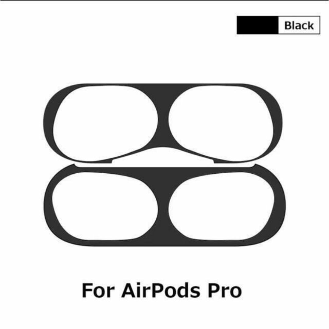 AirPods Pro DUST-PROOF FILM 　金属粉侵入ガード 防塵 スマホ/家電/カメラのスマホアクセサリー(その他)の商品写真