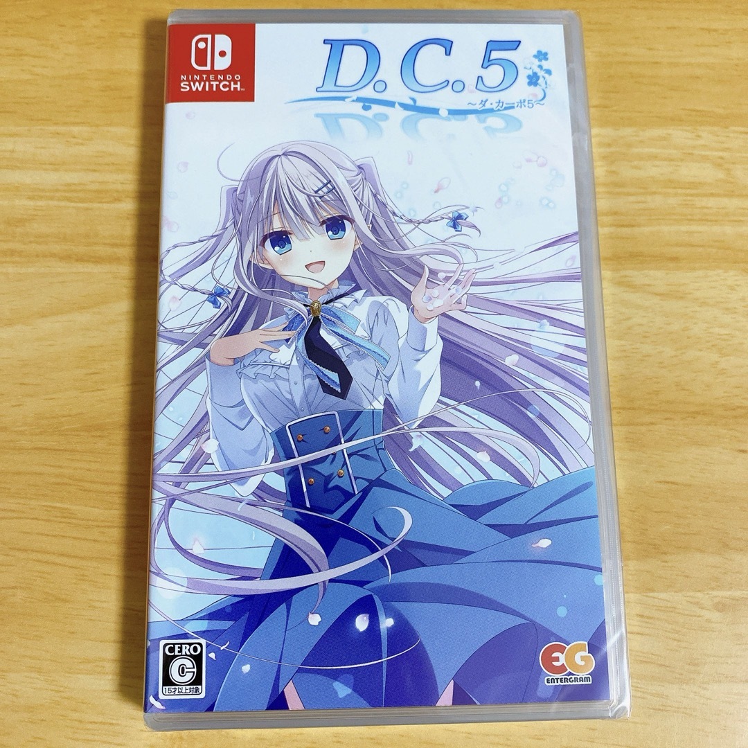 Nintendo Switch(ニンテンドースイッチ)の新品未開封　D.C.5 ～ダ・カーポ5～ エンタメ/ホビーのゲームソフト/ゲーム機本体(家庭用ゲームソフト)の商品写真