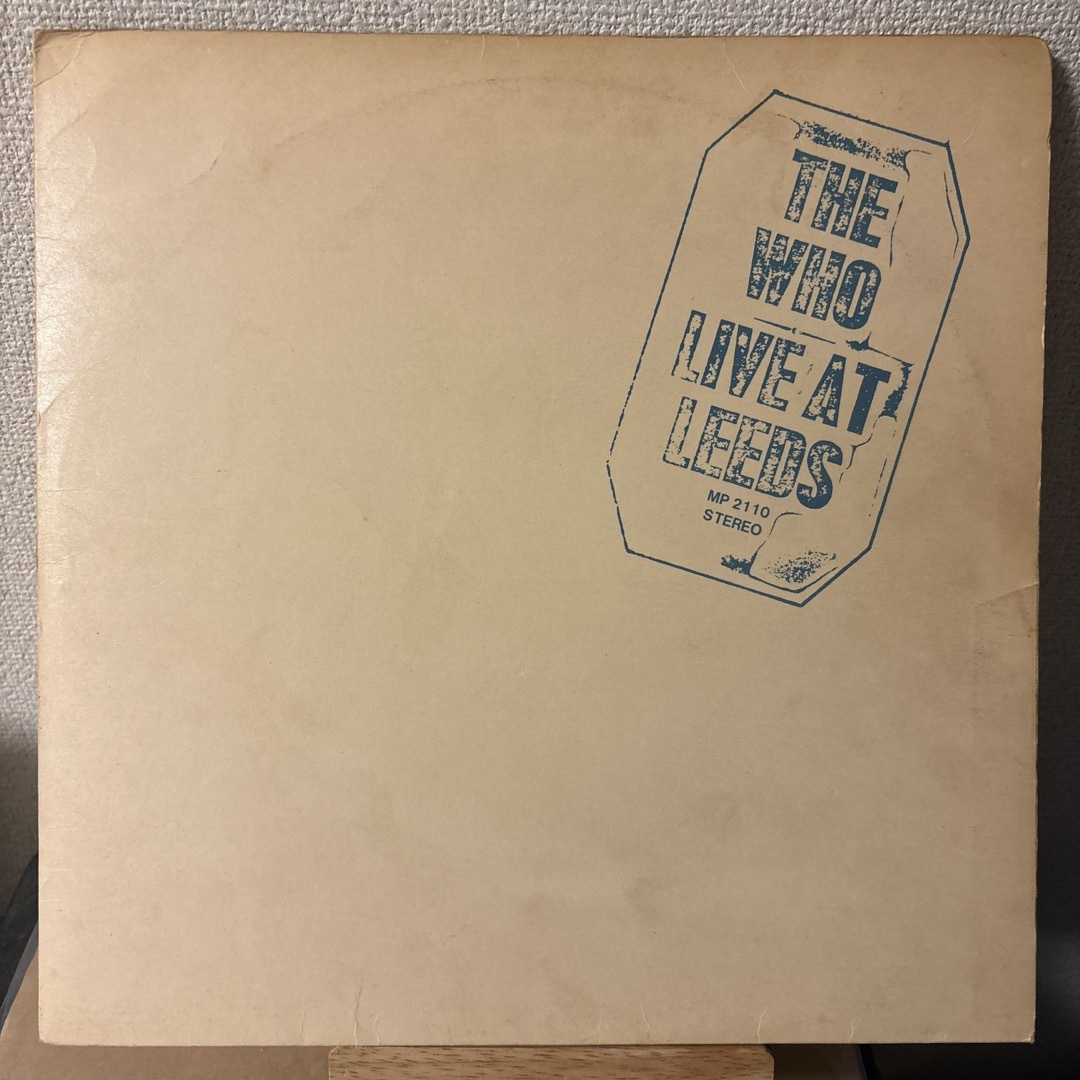The Who Live At Leeds レコード LP ザ・フー vinyl エンタメ/ホビーのエンタメ その他(その他)の商品写真
