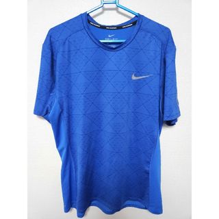 ナイキ(NIKE)のナイキ　NIKE　ドライフィット　ランニング　Tシャツ　ブルー　XL(Tシャツ/カットソー(半袖/袖なし))