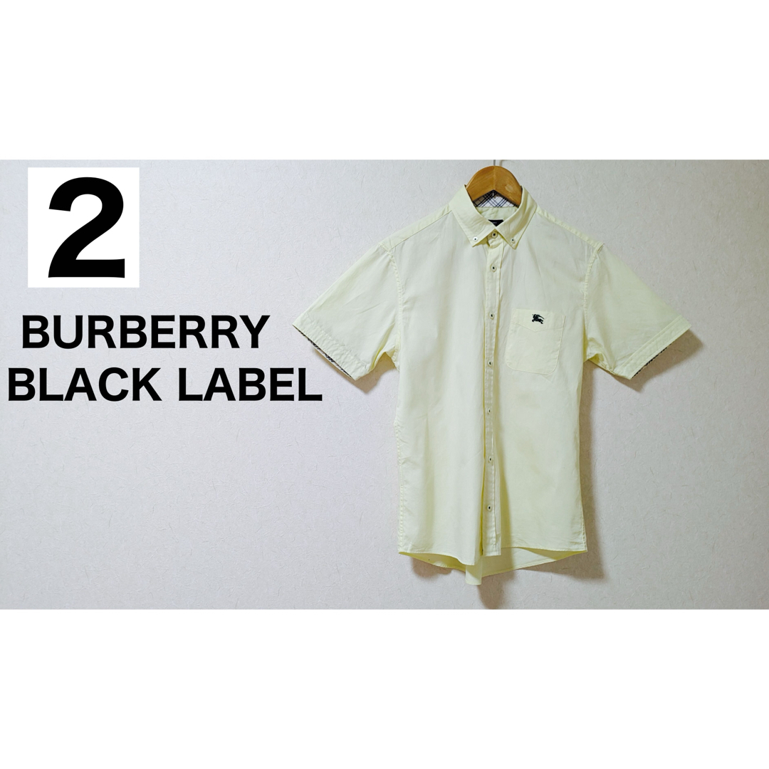 BURBERRY BLACK LABEL(バーバリーブラックレーベル)の【送料込み】バーバリーブラックレーベル　半袖シャツ メンズのトップス(シャツ)の商品写真