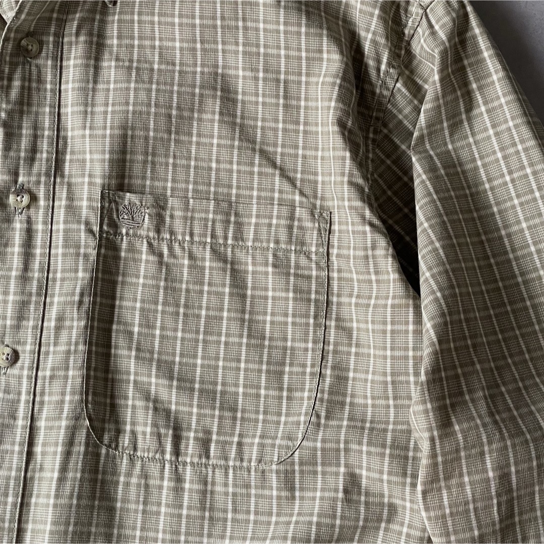 Timberland(ティンバーランド)の00s Timberland チェック柄 ボタンダウンシャツ メンズのトップス(シャツ)の商品写真
