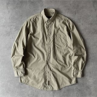 Timberland - 00s Timberland チェック柄 ボタンダウンシャツ