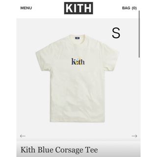 キス(KITH)の最安値！激レア！21SS Kith Blue Corsage Tee Sサイズ(Tシャツ/カットソー(半袖/袖なし))