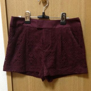 ジーユー(GU)の【お値下げ】レースショーパン(ショートパンツ)