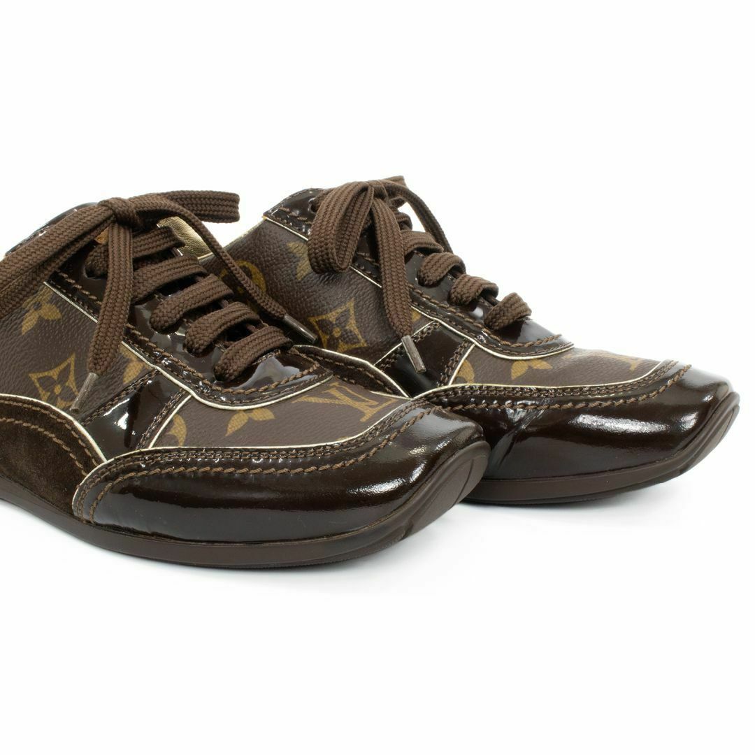 LOUIS VUITTON(ルイヴィトン)の【全額返金保証・送料無料】ヴィトンのスニーカー・正規品・極美品・モノグラム レディースの靴/シューズ(スニーカー)の商品写真