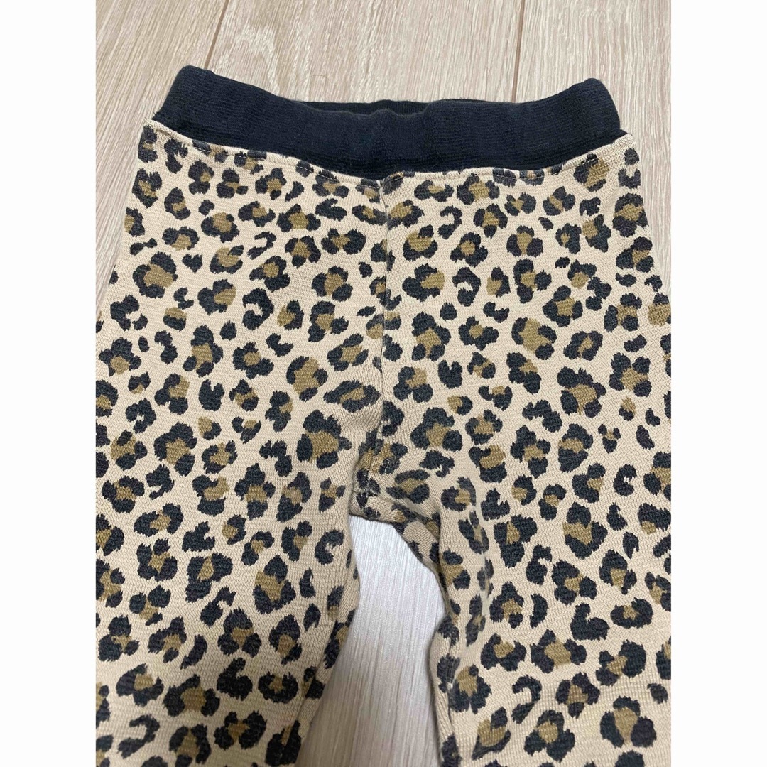 ヒョウ柄 パンツ 95 キッズ/ベビー/マタニティのキッズ服女の子用(90cm~)(パンツ/スパッツ)の商品写真