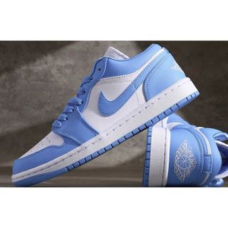 ナイキ(NIKE)のNike WMNS Air Jordan 1 Low "UNC"(スニーカー)