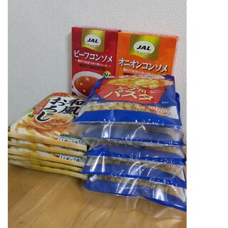 JAL(日本航空) - JALコンソメスープ  具麺  スープ用パスタ