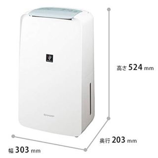 シャープ(SHARP)のシャープ 除湿機 衣類乾燥 プラズマクラスター 7L(加湿器/除湿機)