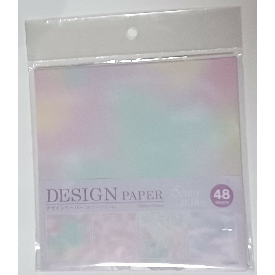 デザインペーパー DESIGN PAPER 折り紙*色紙*カラフル インテリア/住まい/日用品のオフィス用品(ラッピング/包装)の商品写真