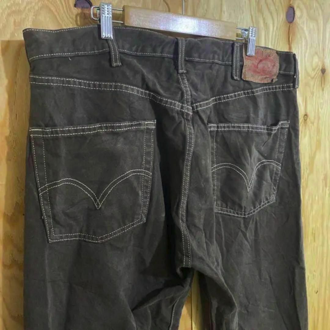 Levi's(リーバイス)のリーバイス メンズ 501 ブラウン デニム パンツ USA古着 90s 茶色 メンズのパンツ(デニム/ジーンズ)の商品写真