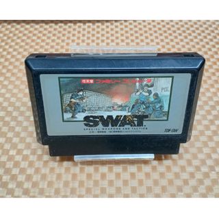 ファミリーコンピュータ(ファミリーコンピュータ)のファミコン　SWAT スワット(家庭用ゲームソフト)