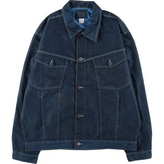 古着 WEBS JEANS デニムジャケット Gジャン メンズXXL /eaa435069(Gジャン/デニムジャケット)