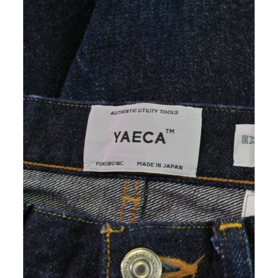 YAECA(ヤエカ)のYAECA ヤエカ デニムパンツ 30(M位) インディゴ(デニム) 【古着】【中古】 メンズのパンツ(デニム/ジーンズ)の商品写真